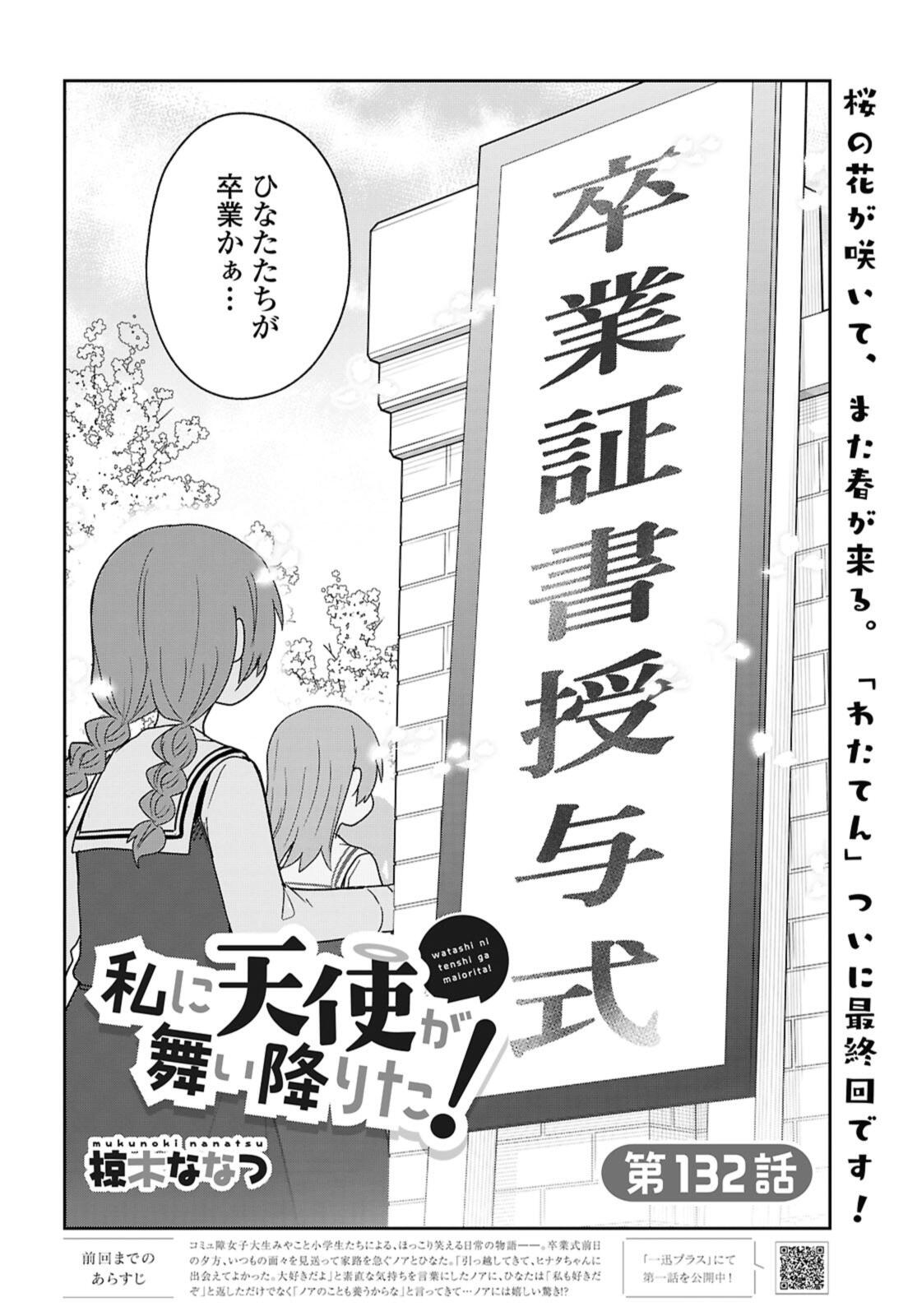 WATASHI NI TENSHI GA MAIORITA! - RAW Chapter 132.1 page 2 - nihonkuni.com