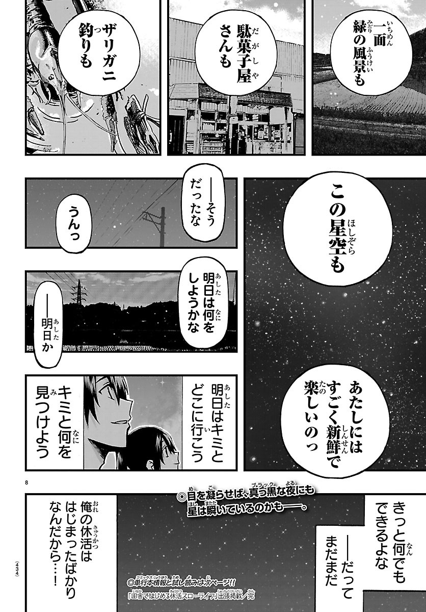 INAKA DE HAJIMERU KYUUKATSU SLOW LIFE ~CHOTTO SHIGOTO YAMETE JIKKA NI KAERU WA~ Chapter 7.5 page 8 - nihonkuni.com