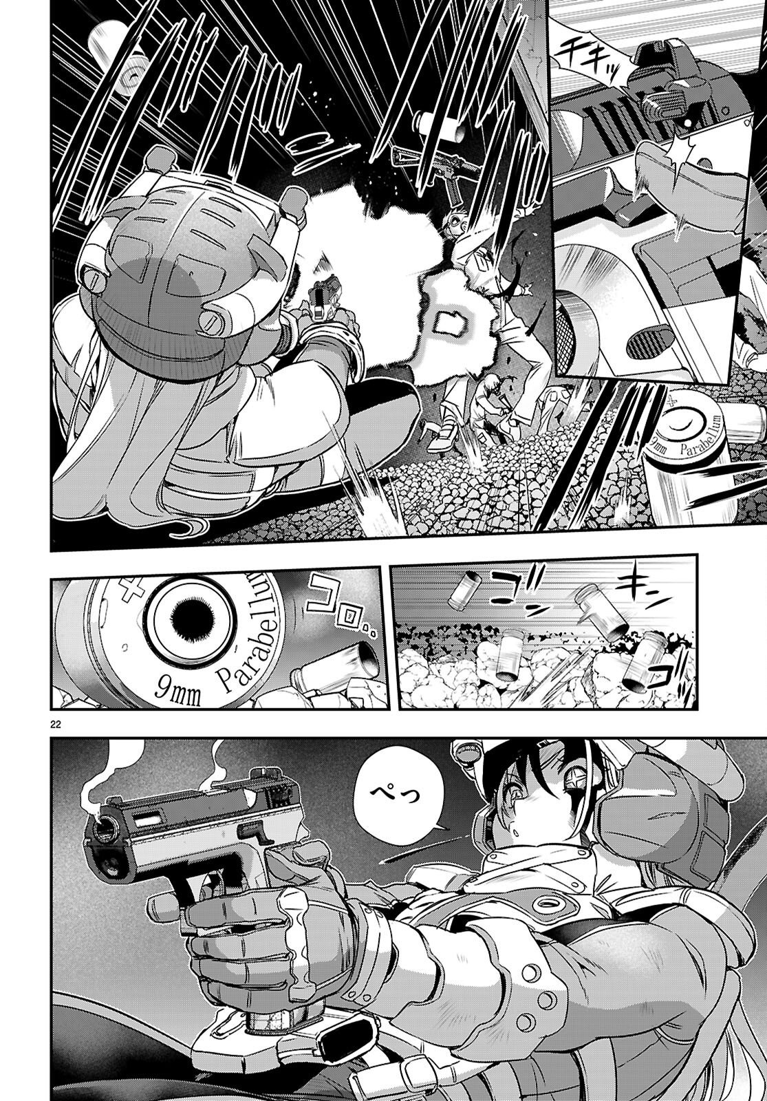 IKKAI TETTAI PARABELLUM Chapter 20 page 22 - nihonkuni.com