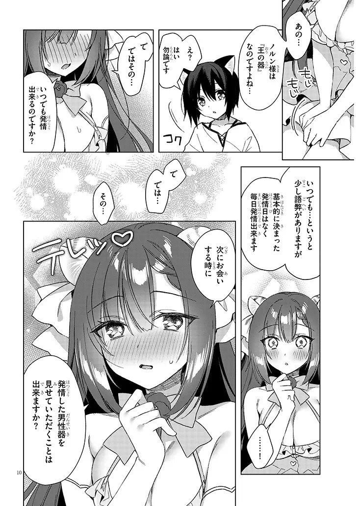 BOKU NO RISOU NO ISEKAI SEIKATSU - TENSEI SHITARA KEMOMIMI MUSUME DARAKE NO SEKAI DE HAREM NI Chapter 21.1 page 10 - nihonkuni.com