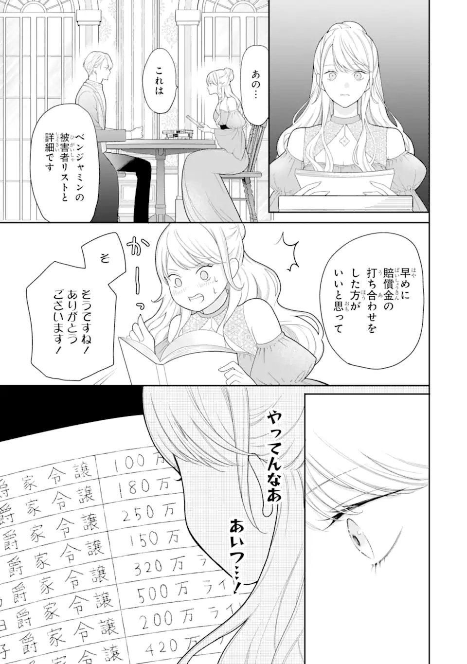 TENSEI HAKUSHAKU RIRIINA NO KEKKON ~IKEMEN KOUSAKU-SAMA NO MUSHIYOKE KAKARI!?~ Chapter 2.1 - Page 9