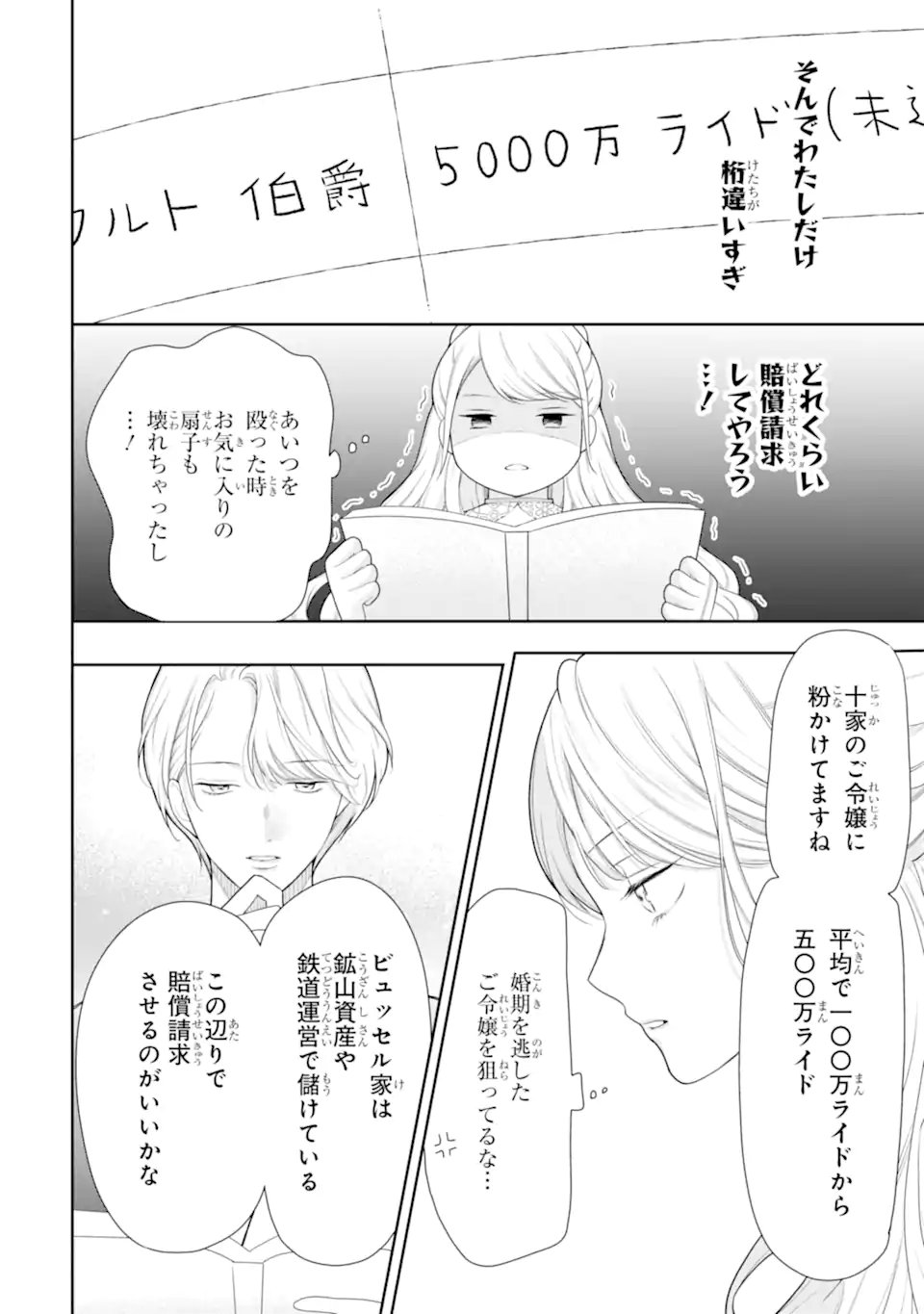 TENSEI HAKUSHAKU RIRIINA NO KEKKON ~IKEMEN KOUSAKU-SAMA NO MUSHIYOKE KAKARI!?~ Chapter 2.1 - Page 10