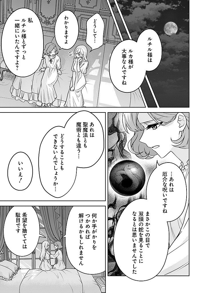 SEISHIN SEIJO: KONYAKU HAKISARETA TSUIHOU SEIJO DESU GA, OOKAMI OUJI NO NOROI WO TOITE DEKIAISARETEMASU - IMASARA KUNI NI MODORETTE IWARETE MO OSOI DESU! Chap 29 - Pic 25