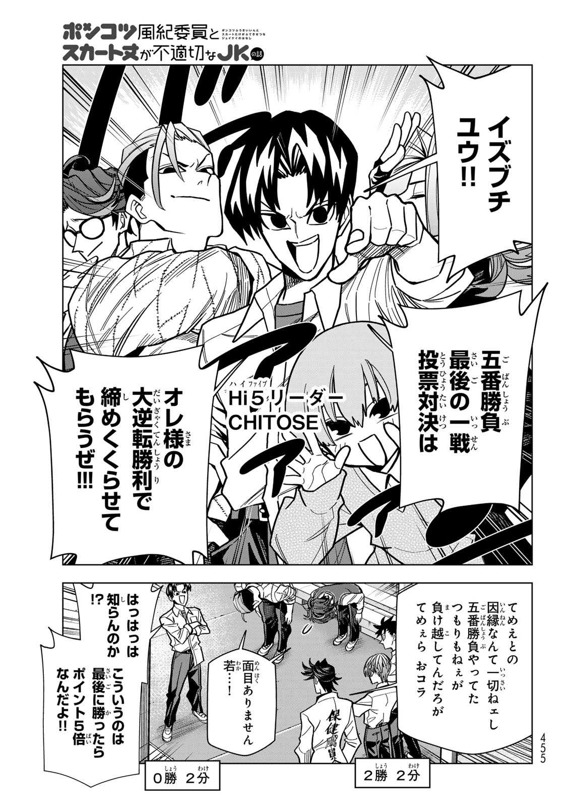 PONKOTSU FUUKIIN TO SKAATO TAKE GA FUTEKISETSU NA JK NO HANASHI - RAW Chap 109 - Pic 9