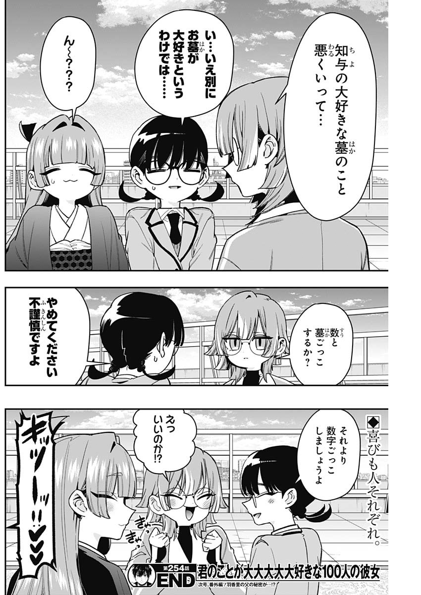 KIMI NO KOTO GA DAI DAI DAI DAI DAISUKI NA 100-RI NO KANOJO - RAW Chap 254 - Pic 20