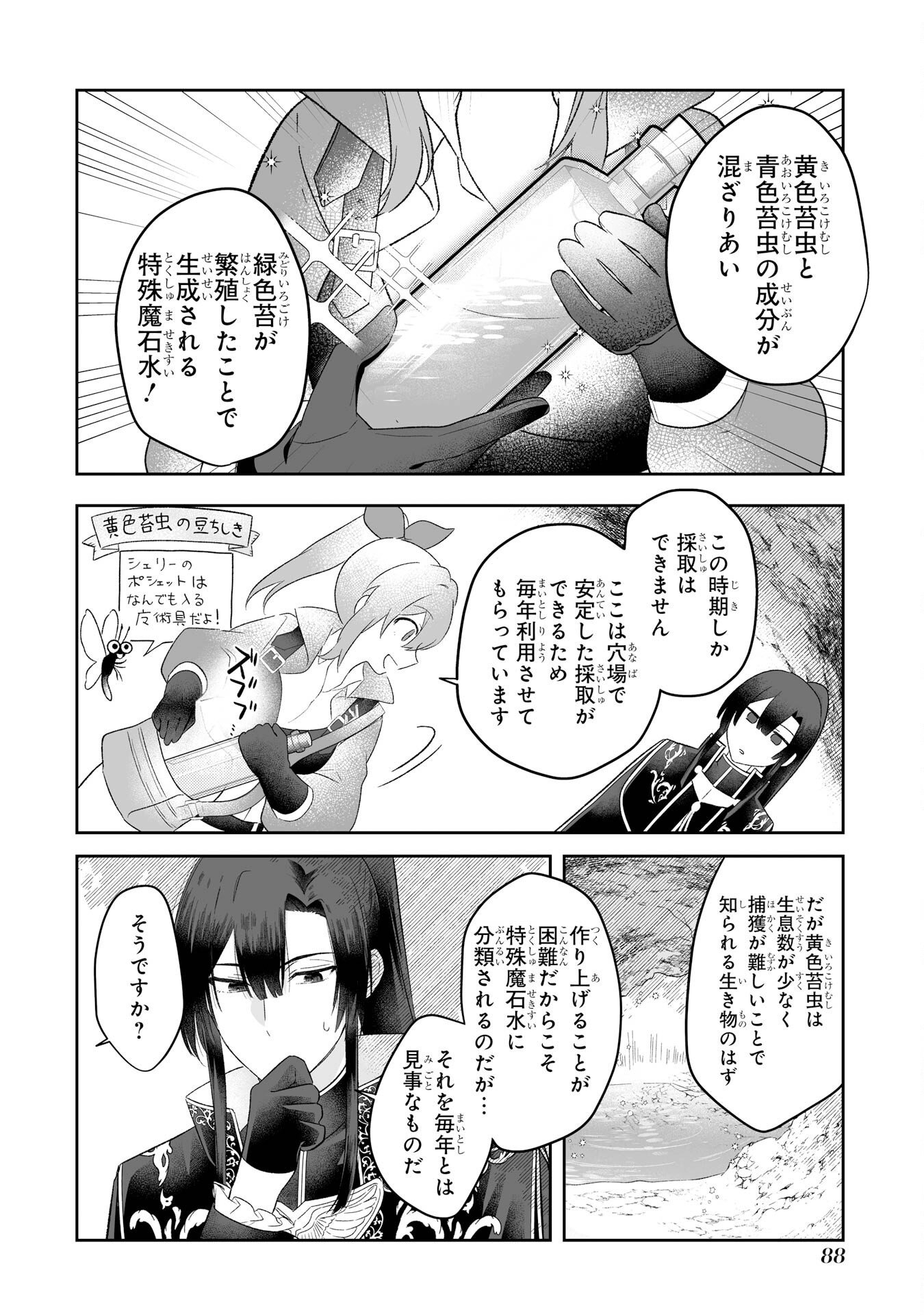 SEIJO NO ANE DESU GA, IMOUTO NO TAME NO TOKUSHU MASEKI YA TOKUSHU YAKUSOU NO SAISHU WO YAMETARA, RINGOKU NO MAJUTSUSHI-SAMA NO MOTO DE SHIAWASE NI NARIMASHITA! Chapter 2 - Page 22
