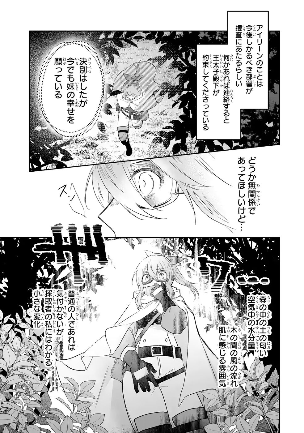 SEIJO NO ANE DESU GA, IMOUTO NO TAME NO TOKUSHU MASEKI YA TOKUSHU YAKUSOU NO SAISHU WO YAMETARA, RINGOKU NO MAJUTSUSHI-SAMA NO MOTO DE SHIAWASE NI NARIMASHITA! Chapter 10 - Page 3