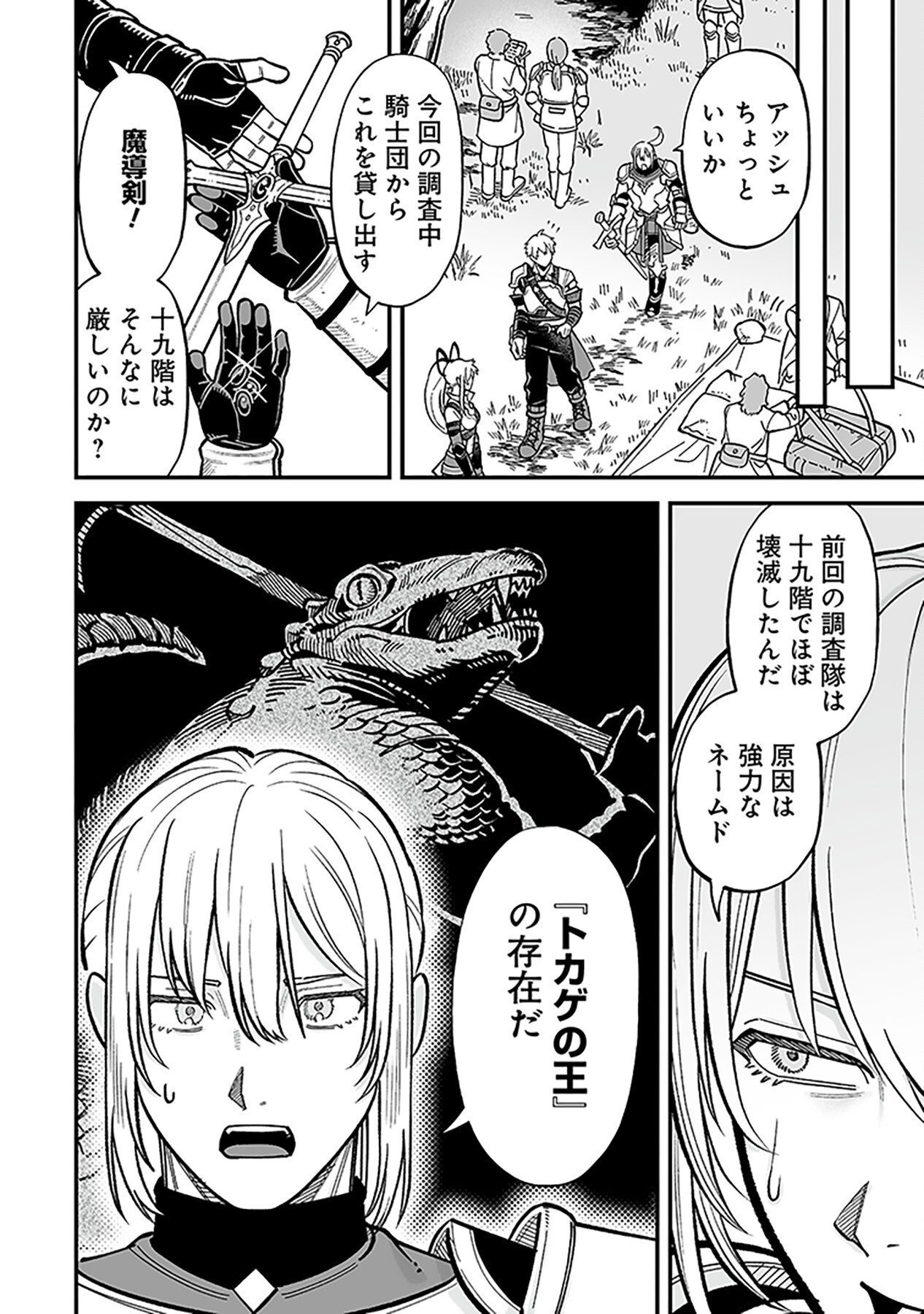 HAIIRO NO ASH: TEIKOKU KISHIDAN WO KUBI NI NATTA ORE WA DUNGEON TOSHI DE HAIIRO NO JINSEI WO HIKKURI KAESU Chap 12 - Pic 12
