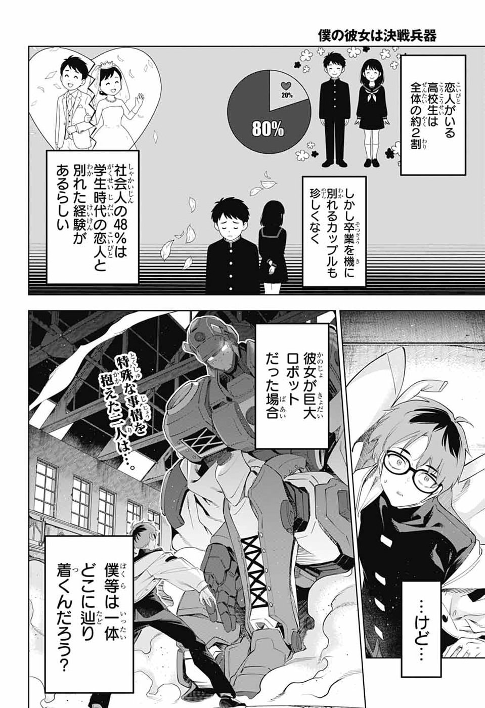 BOKU NO KANOJO WA KESSEN HEIKI Chap 2 - Pic 2