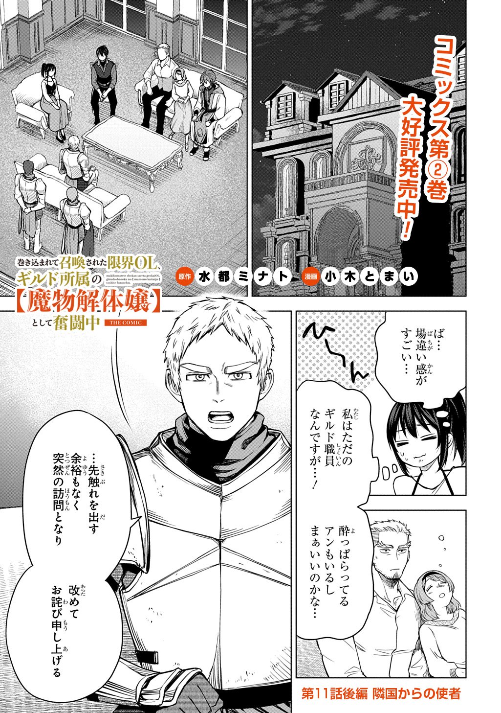 MAKIKOMARETE SHOUKAN SARETA GENKAI OL, GUILD SHOZOKU NO 
