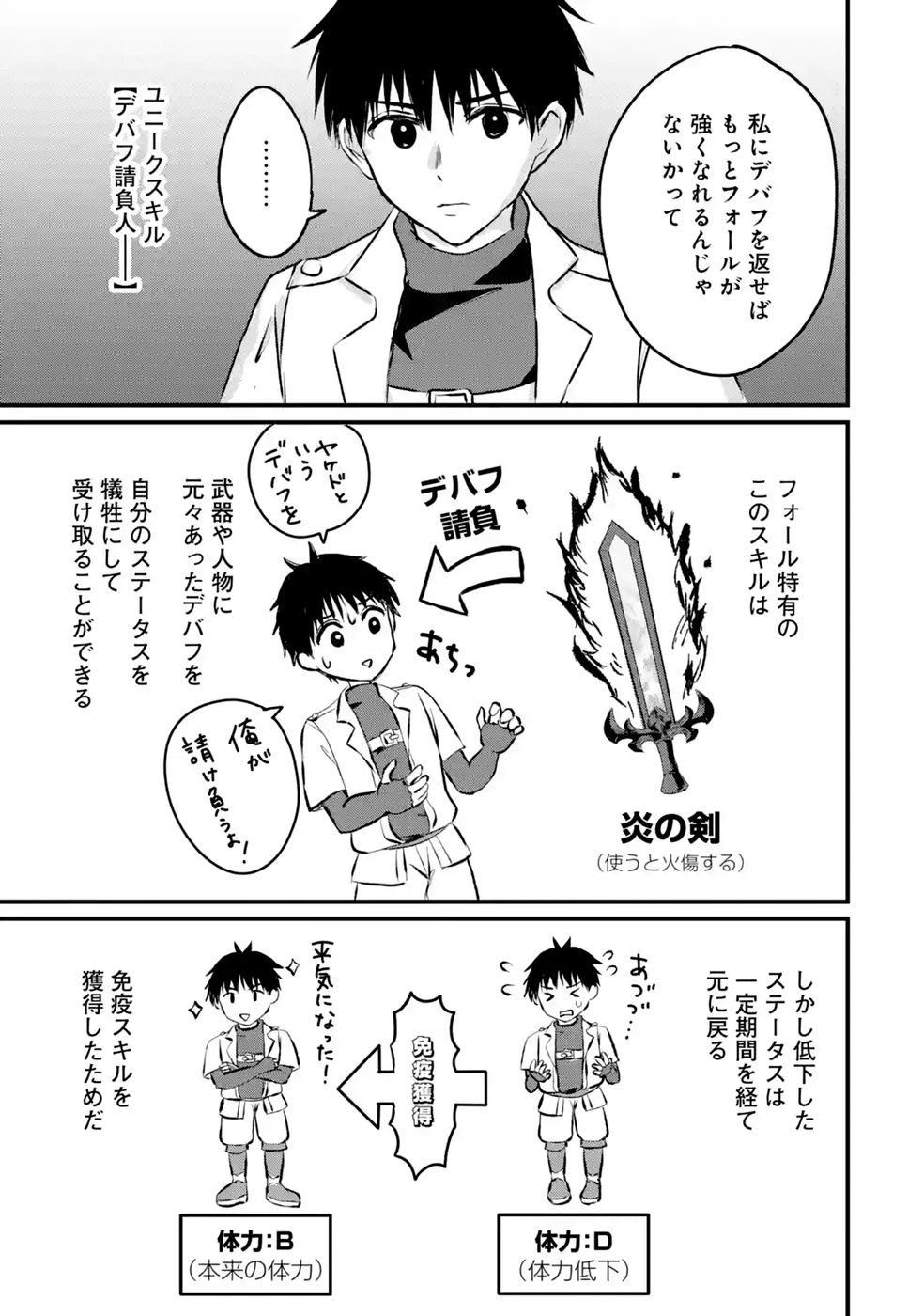 SEKAI SAIKYOU NO DEBUFF UKECOINNIN: NAKAMA NO DEBUFF WO KATAGAWARI SHITE ITARA, ITSU NO MA NI KA MUTEKI NO NIKUTAI GA KANSEI SHITE IMASHITA Chap 10 - Pic 17