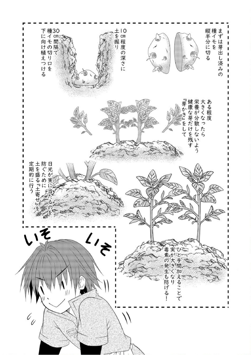 DATSUSARA NOUKA NO ISEKAI SLOW LIFE: RISOU NO KURASHINO TAME, ZENSE NO CHISHIKI DE NOGYO NO HATTEN WO MEZASHIMASU Chap 3 - Pic 8