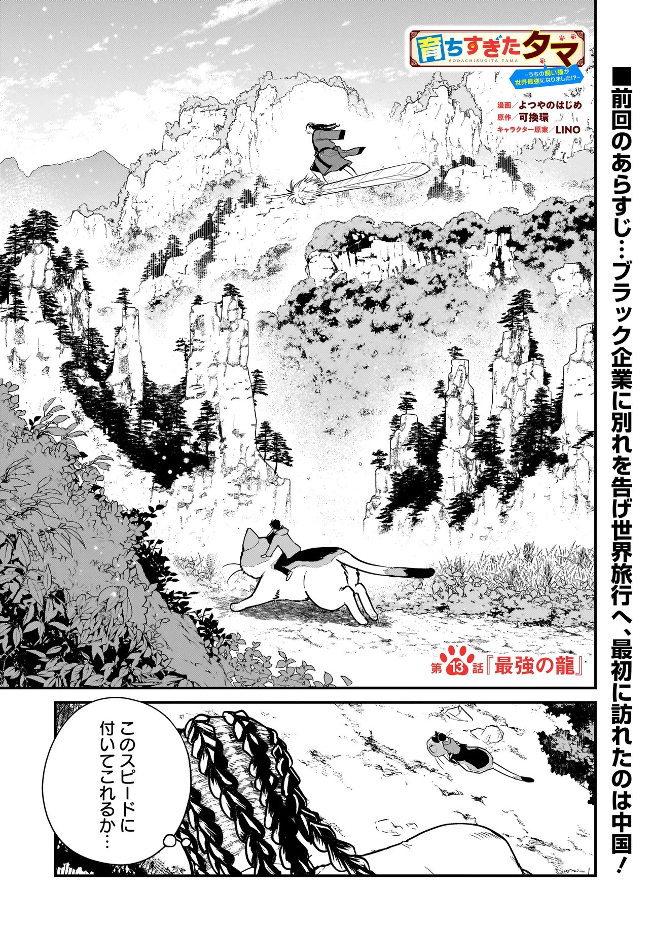 SODACHI SUGITA TAMA: UCHI NO KAINEKO GA SEKAI SAIKYOU NI NARIMASHITA!? Chap 13.1 - Pic 1