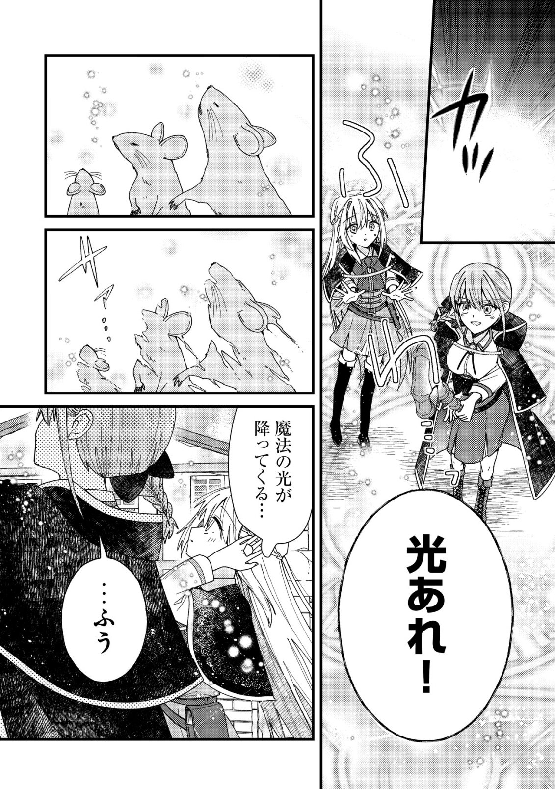 ORIGAMI SHOKUNIN MIMOSA NO NIKKICHOU: BYOUJAKU DATTA WATASHI WA ISEKAI NI TENSEI SHITE KENKOU NA KARADA WO TE NI IRETA NODE, ZENSE DE DEKINAKATTA ONGAESHI NO TABI NI DERU Chap 8 - Pic 18