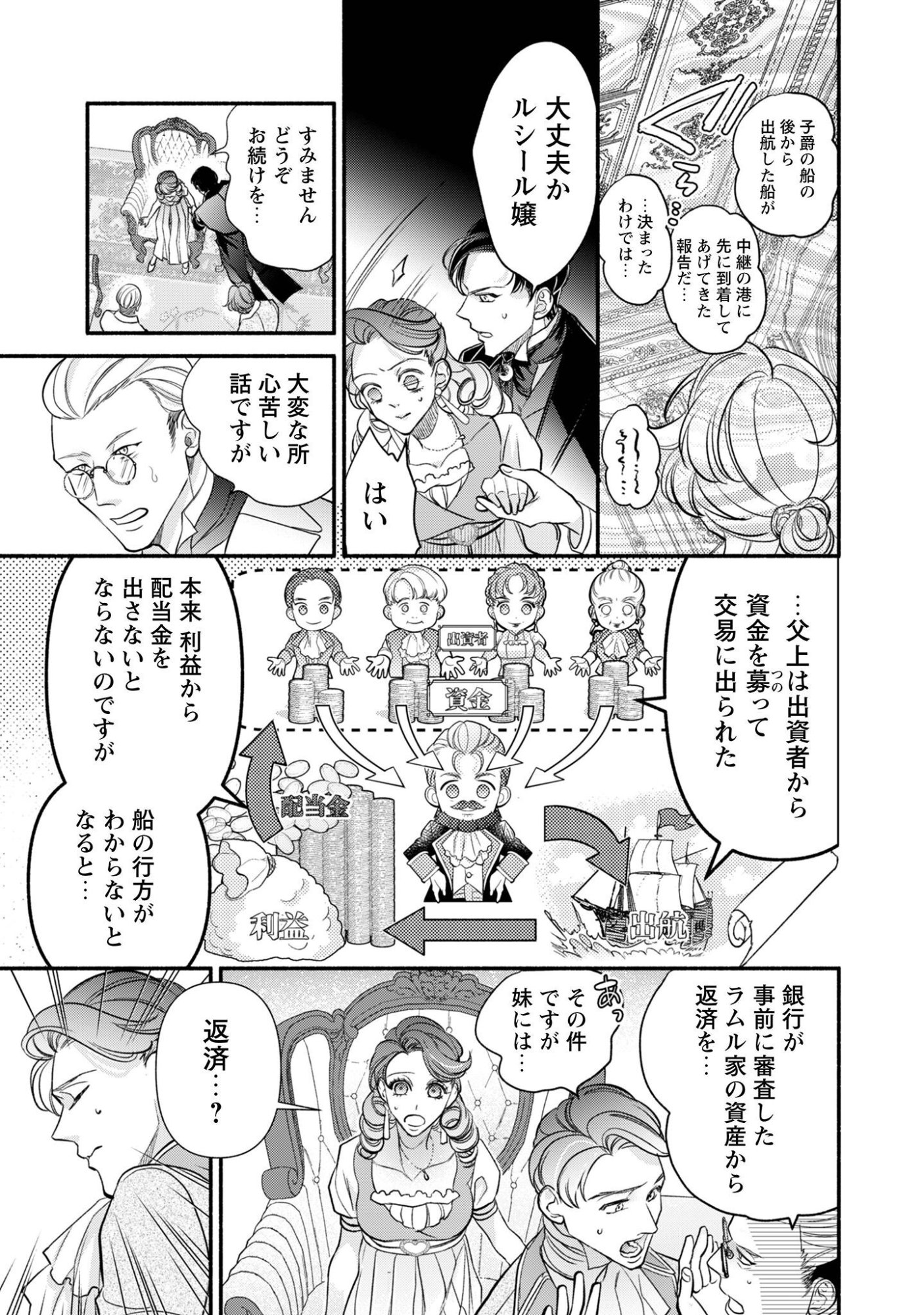 SHAKKIN MAMIRE NO YAKUSHI MINARAI DESU GA, GINKOU TOUTOKU NO KOUSHUKEI JINAN NI AISAREMASU Chap 3 - Pic 14