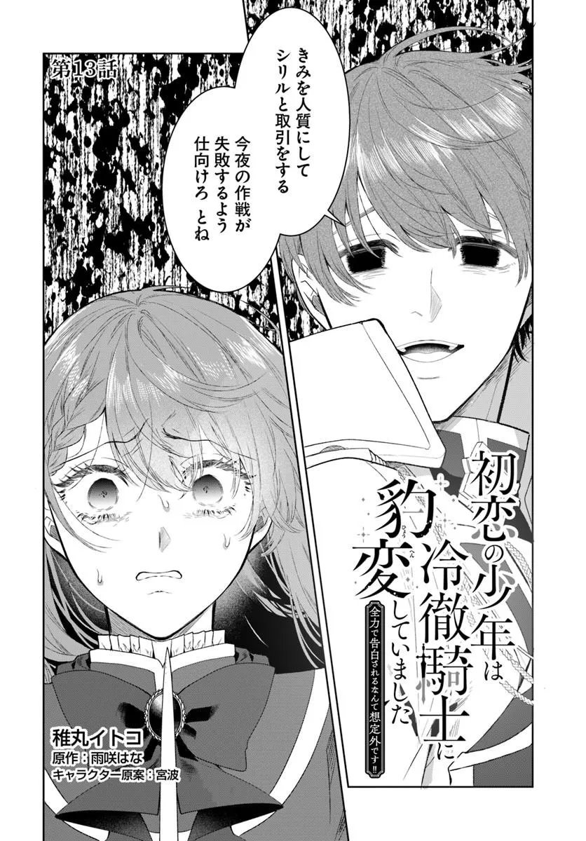 HATSUKOI NO SHOUNEN WA REITETSU KISHI NI HYOUHEN SHITE IMASHITA ZENRYOKU DE KOKUHAKU SARERU NANTE SOUTEIGAI DESU!! Chap 13.1 - Pic 1