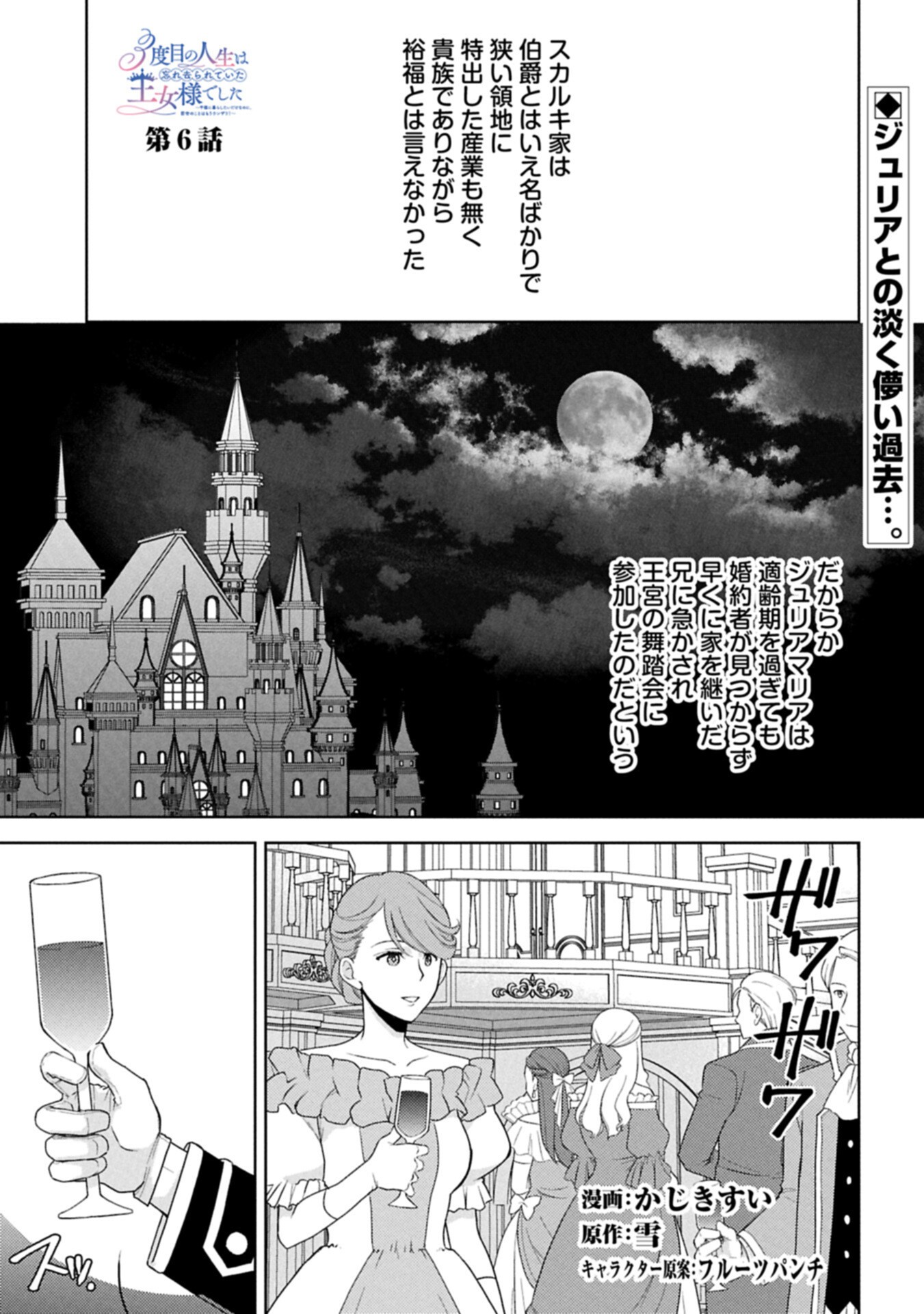 SANDOME NO JINSEI WA, WASURESARARETEITA OUJOUSAMA DESHITA ~HEION NI KURASHITAI DAKE NANO NI, ZENSE NO KOTO WA MOU UNZARI!~ RAW Chap 6.1 - Pic 1