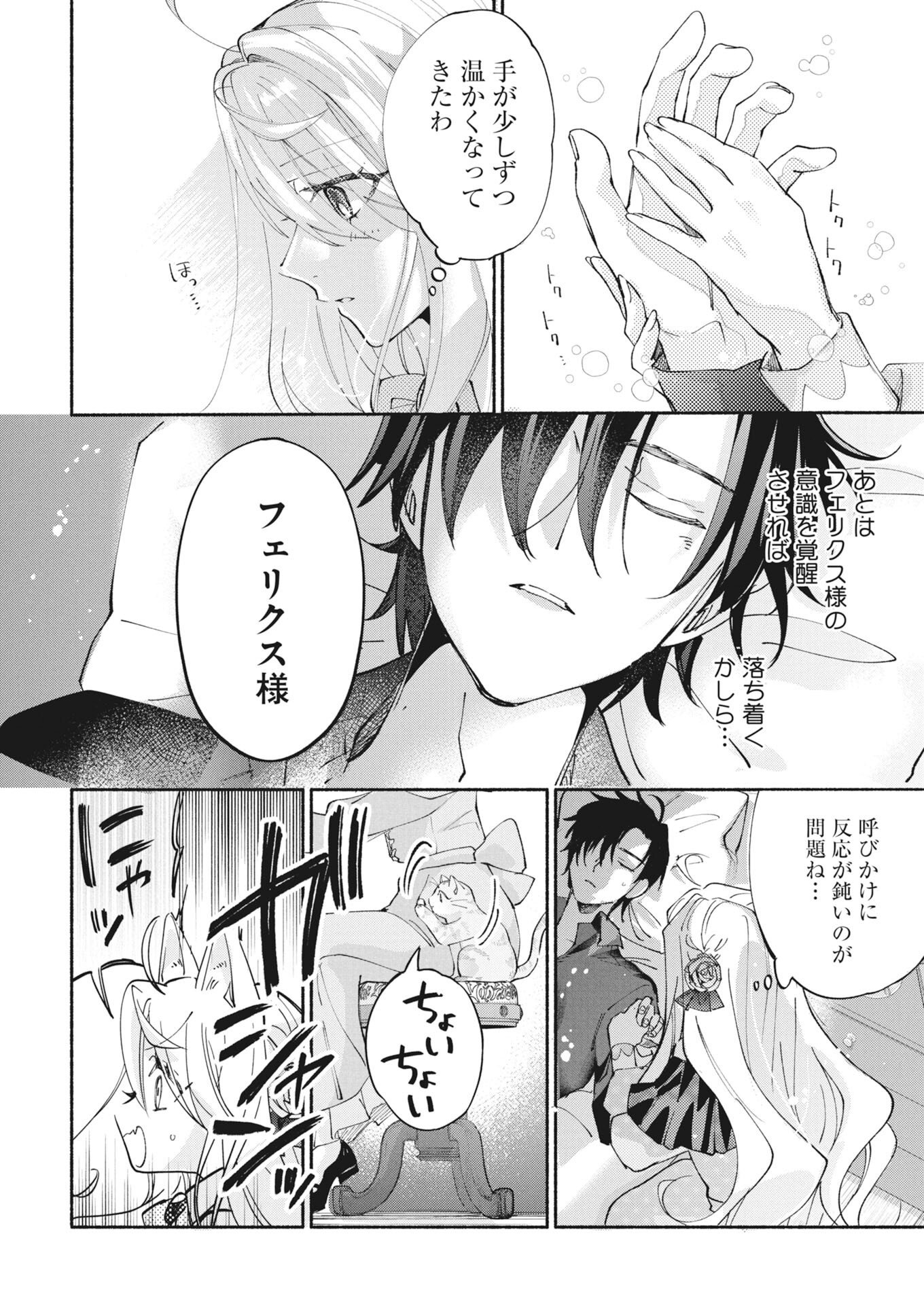 KONYAKUSHA SAMA NI WA UNMEI NO HEROINE GA ARAWAREMASU GA, ZANTEI KONYAKU LIFE WO MANKITSU SHIMASU! ~KIRAWARE AKUJO NO NEKO TENSEI TAN~ RAW Chap 10 - Pic 18