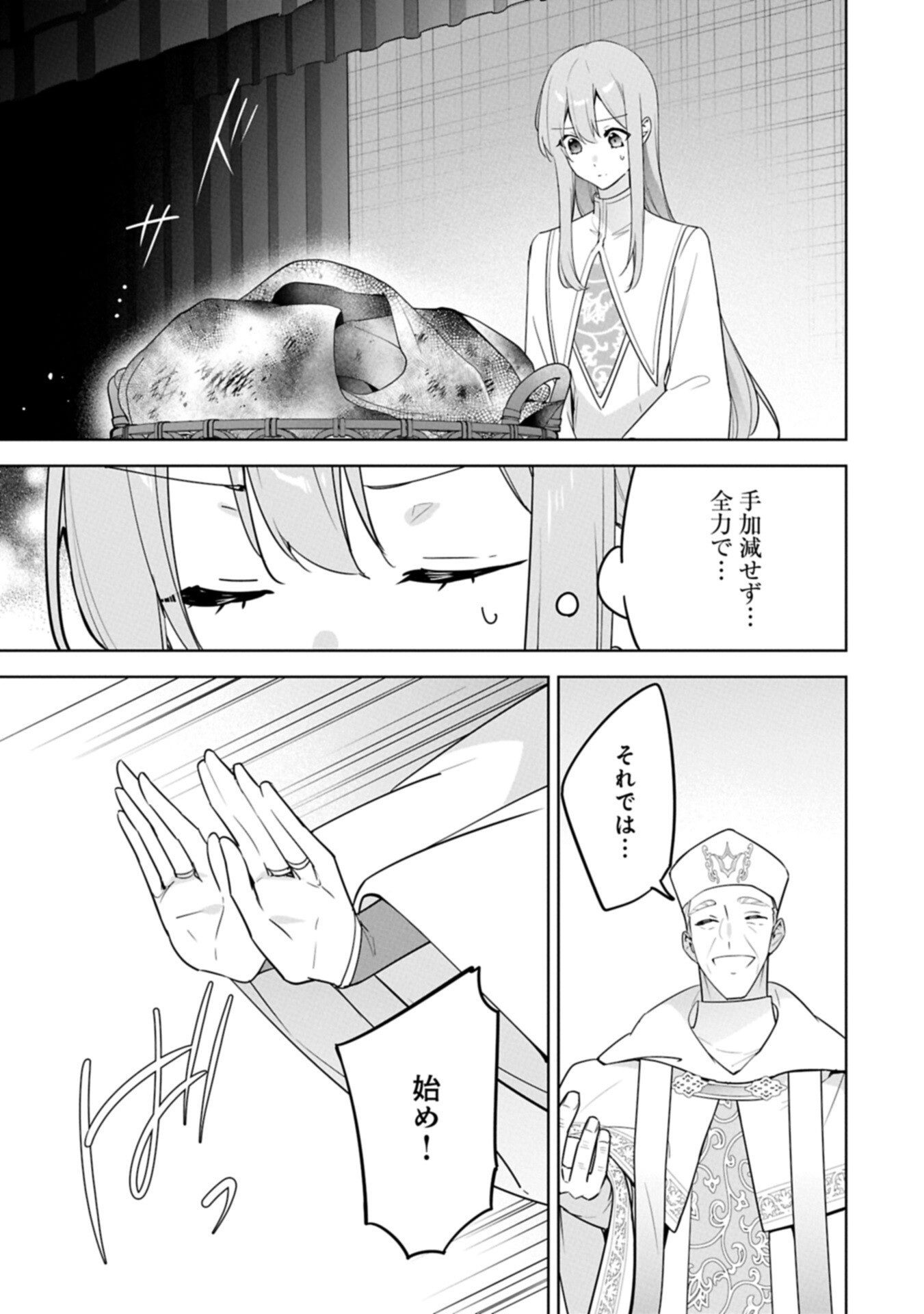 MUJIKAKU SEIJO WA KYOU MO MUISHIKI NI CHIKARA O TARE NAGASU: IMADAI NO SEIJO WA ANE DE HANAKU, IMOUTO NO WATASHI DATTA MITAI DESU Chap 44.1 - Pic 13