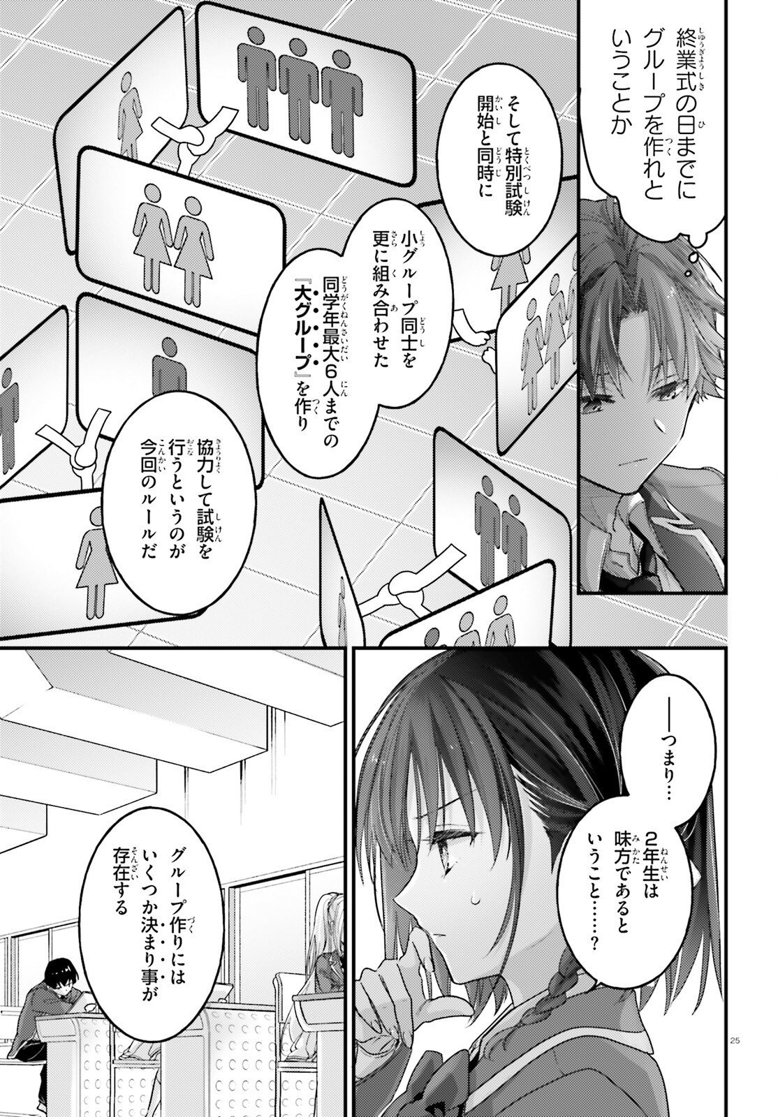 YOUKOSO JITSURYOKU SHIJOU SHUGI NO KYOUSHITSU E: 2-NENSEI-HEN 2ND STAGE Chap 12 - Pic 24