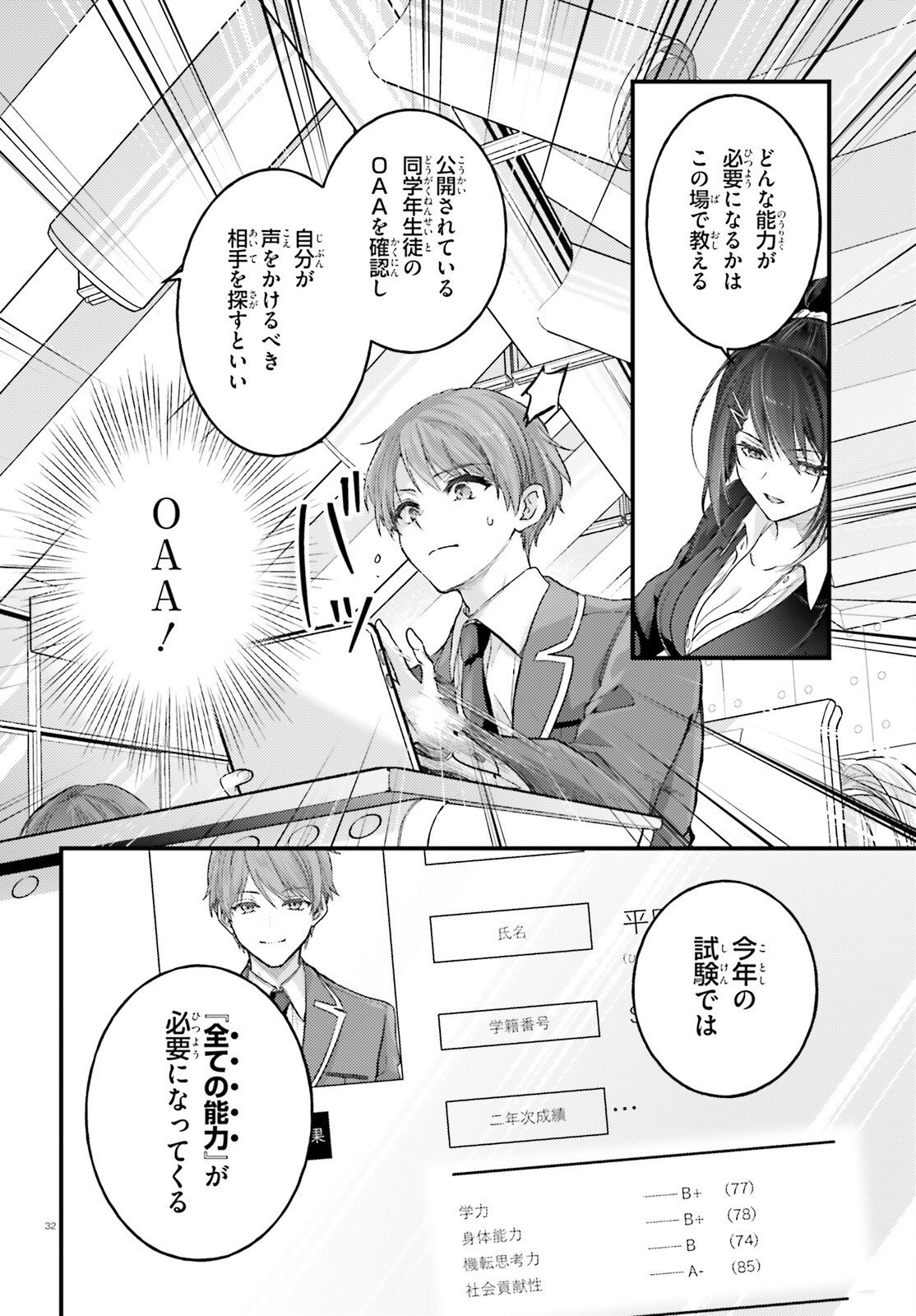 YOUKOSO JITSURYOKU SHIJOU SHUGI NO KYOUSHITSU E: 2-NENSEI-HEN 2ND STAGE Chap 12 - Pic 31